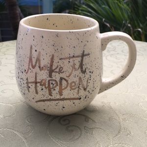 1970’S GOLD CONFETTI COFFEE MUG